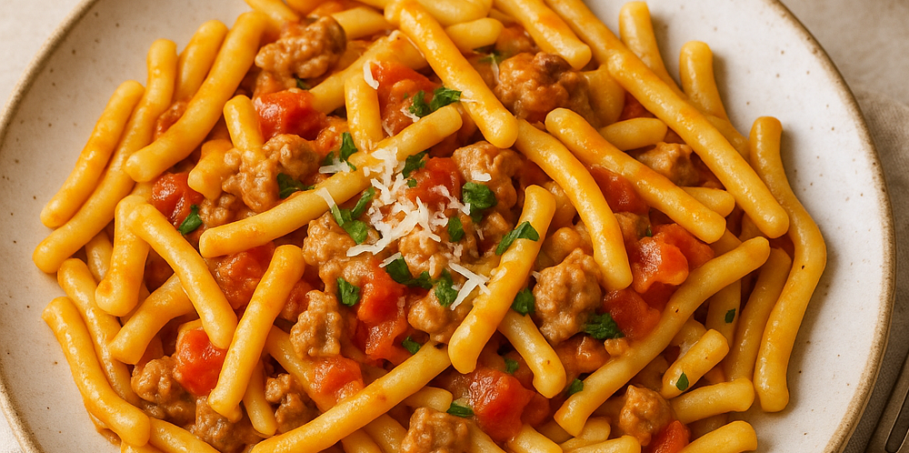 Pasta-Formen im Detail