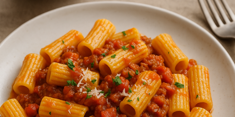 Pasta-Formen im Detail